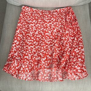 J Crew wrap skirt. Size medium.